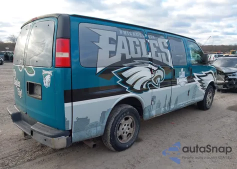 2006 Chevrolet Express Ls из США, поврежденный, VIN 1GNFH15T261132926